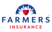 A logo of Farmers Insurance
