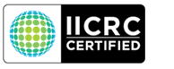 An IIRC-certified logo
